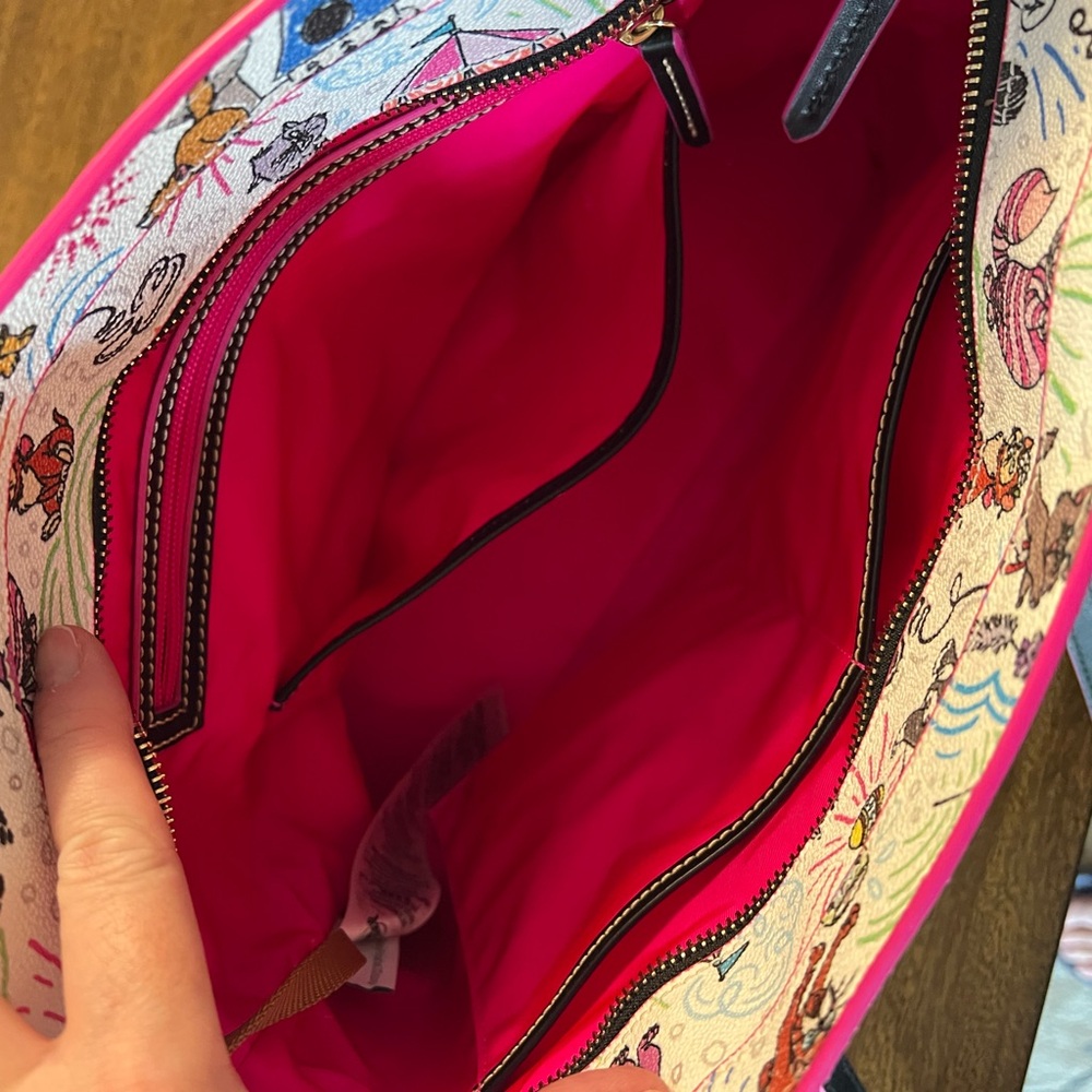 Dooney & Bourke Disney Cats Cartoon Print Tote - Picture 5 of 7